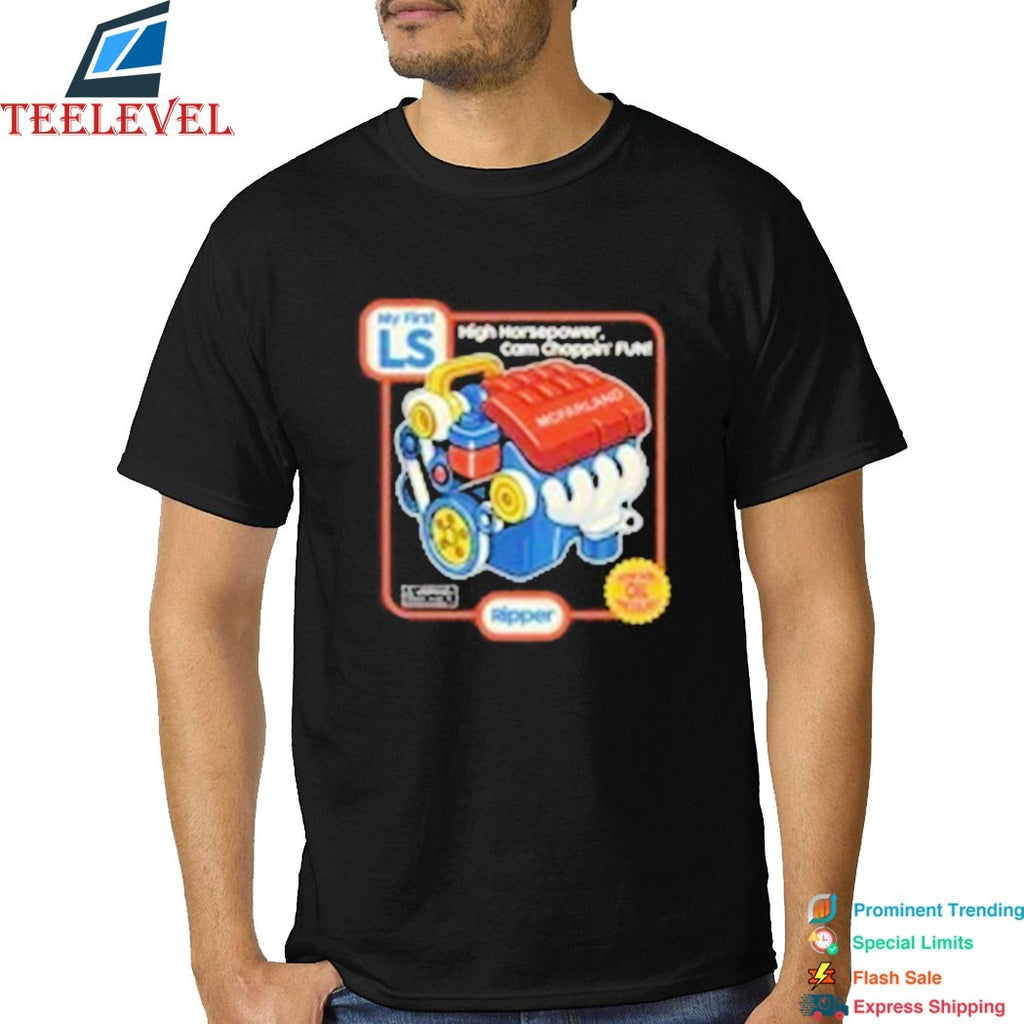 Cleetus Mcfarland High Horsepower Ripper Engine T-shirts