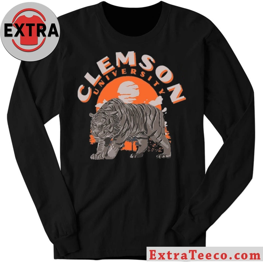 Clemson Tigers Comfort Colors Team Statue T-Shirt