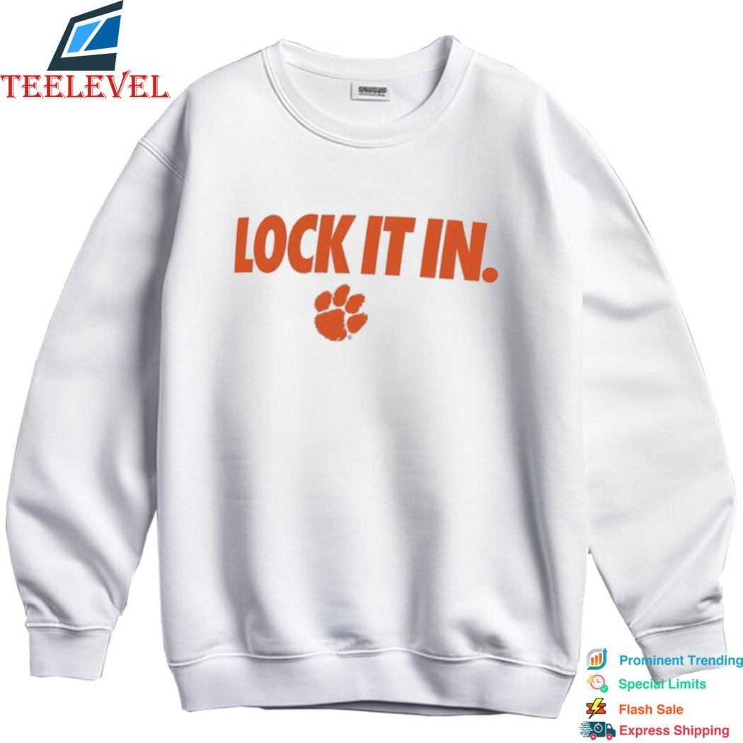 Clemson Tigers Lock It In T-Shirt