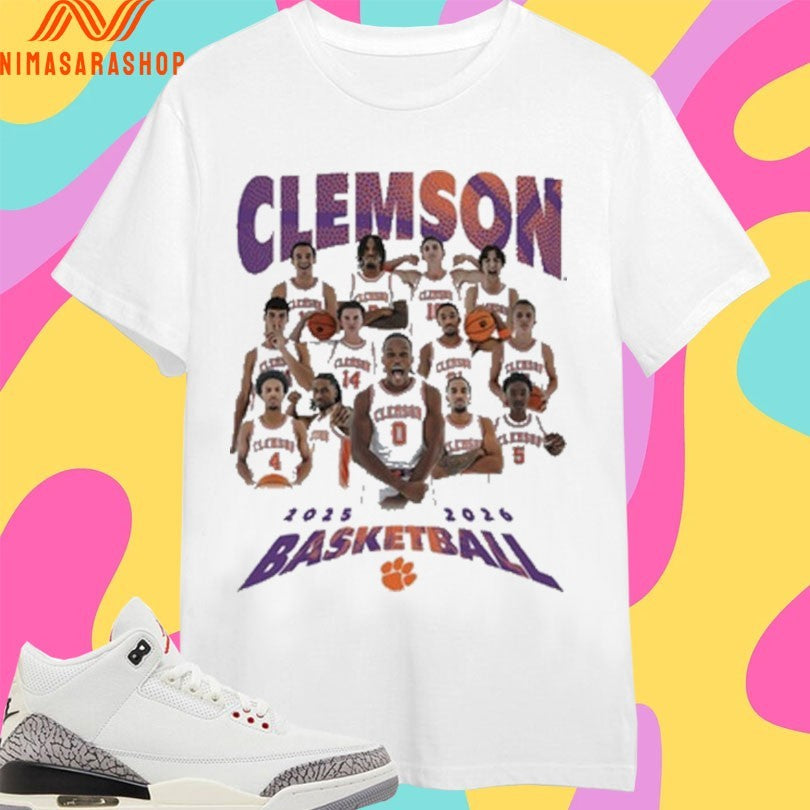 Clemson Tigers Men’s Basketball 2025-2026 Shirts