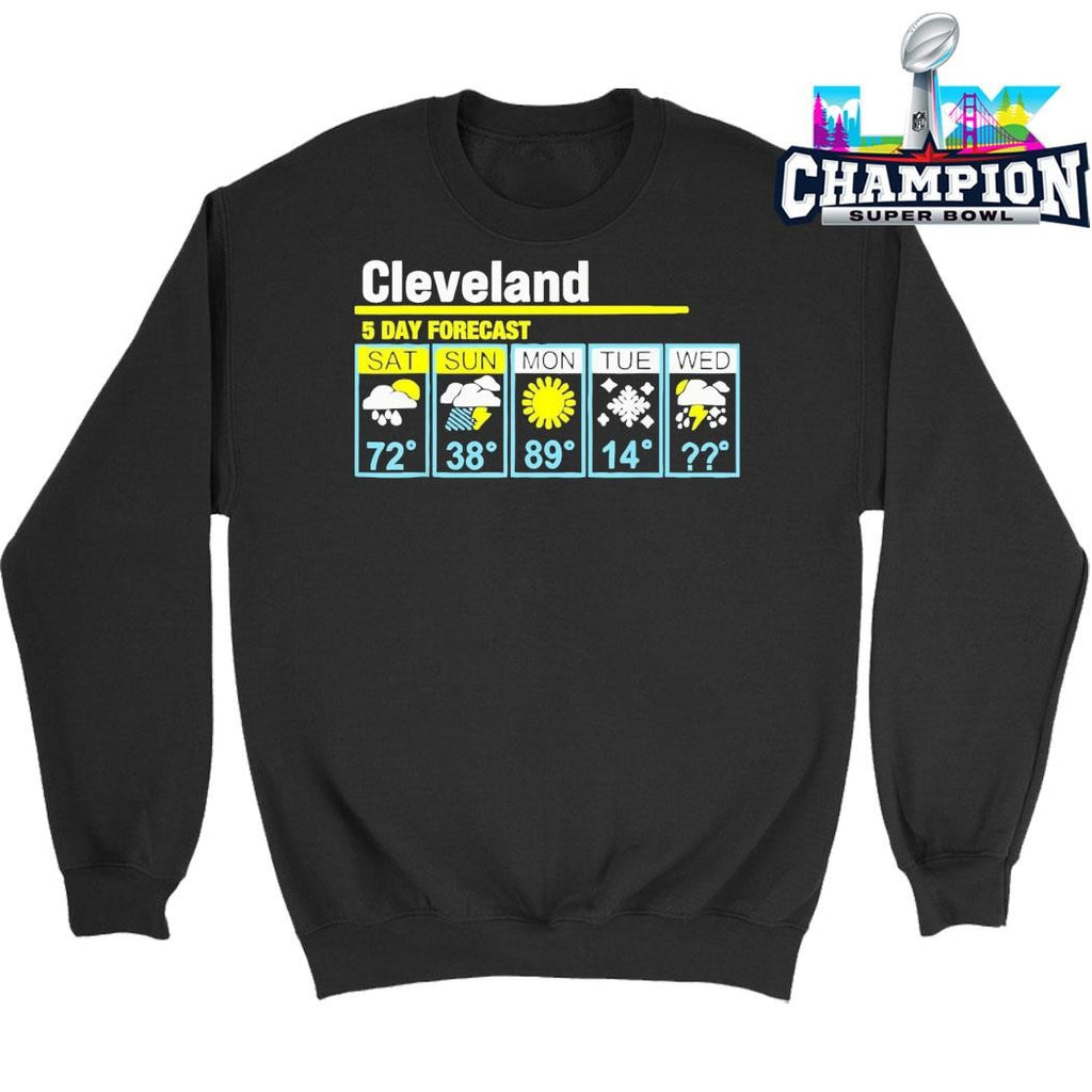 Cleveland 5 Day Forecast Shirt