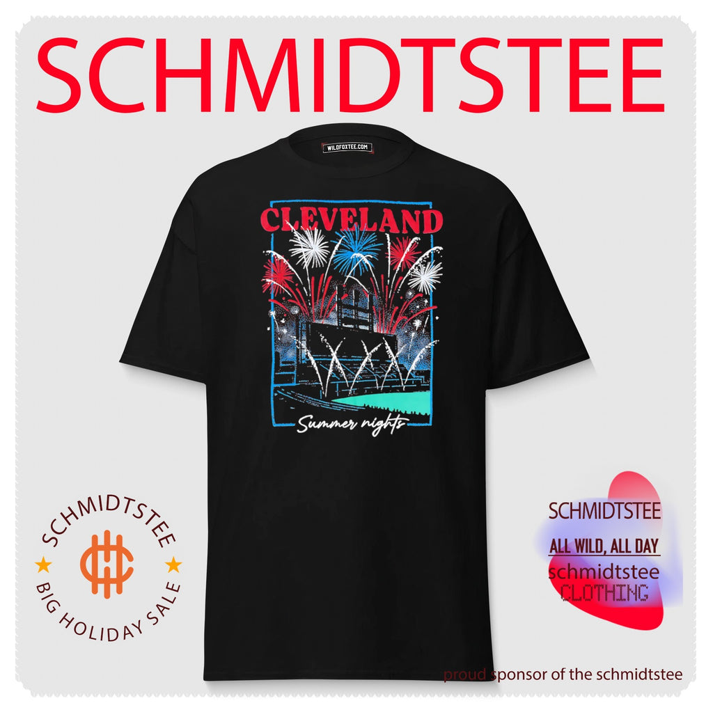 Cleveland Baseball Summer Nights Fireworks shirt