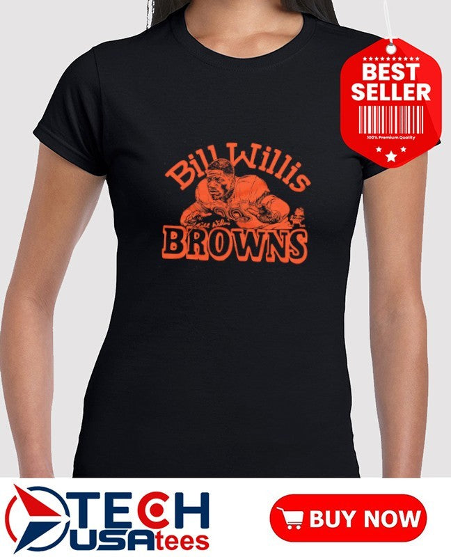 Cleveland Browns Bill Willis signature shirt