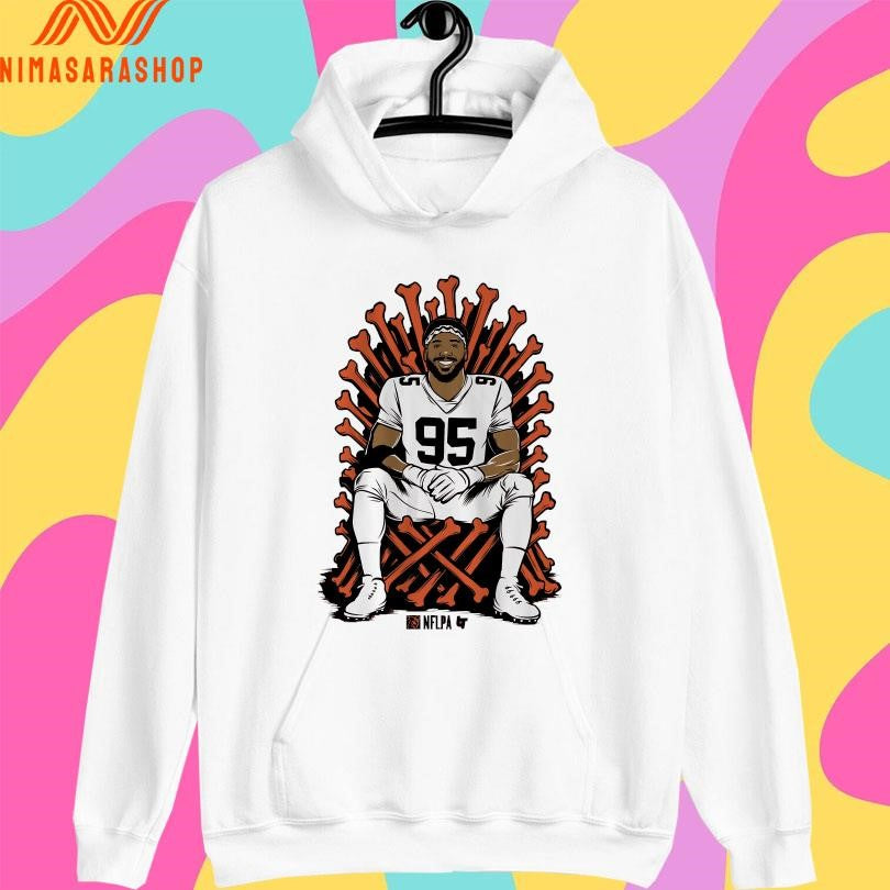 Cleveland Browns Myles Garrett Single-Season Sack King Shirts