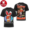 Cleveland Browns “Some Bunny Loves the Browns” Easter Two Sided Shirt