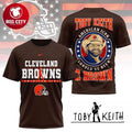 Cleveland Browns Toby Keith American Icon Should’ve Been A Browns Two Sided Shirt