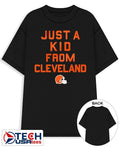 Cleveland Browns just a kid from Cleveland shirt