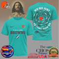 Cleveland Browns x The Chosen “We’re Just Getting Started” Christian Two Sided Shirt