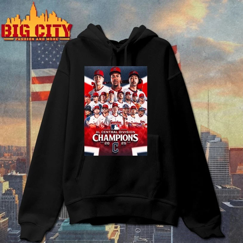 Cleveland Guardians AL Central Division Champions MLB 2025 poster Shirt