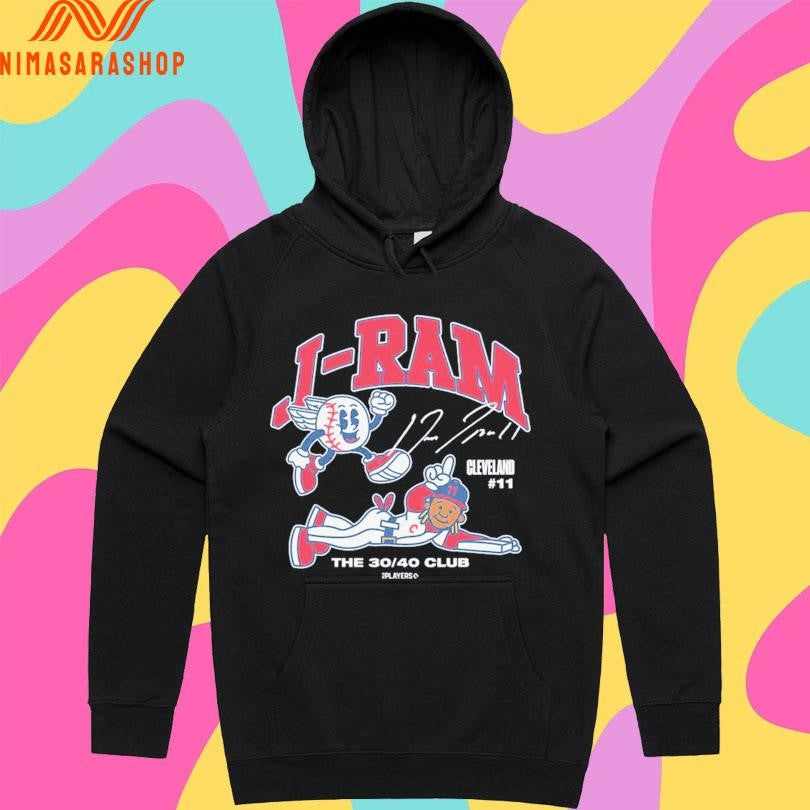 Cleveland Guardians José Ramírez Signature J-Ram The 30 40 Club Superstar Cartoon Shirts