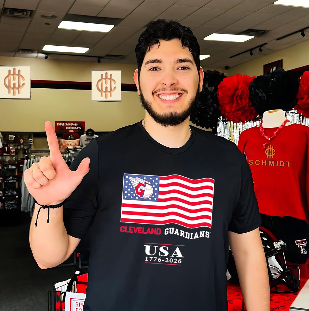 Cleveland Guardians USA 1776-2026 Independence Day shirt