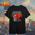 Cleveland Skull Flames Helmet Shirt