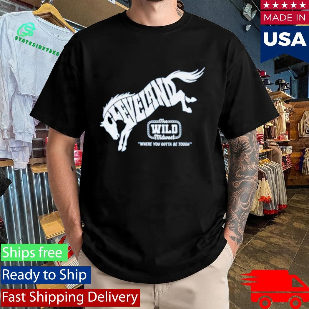 Cleveland Wild Midwest Bronco Crew T-Shirt