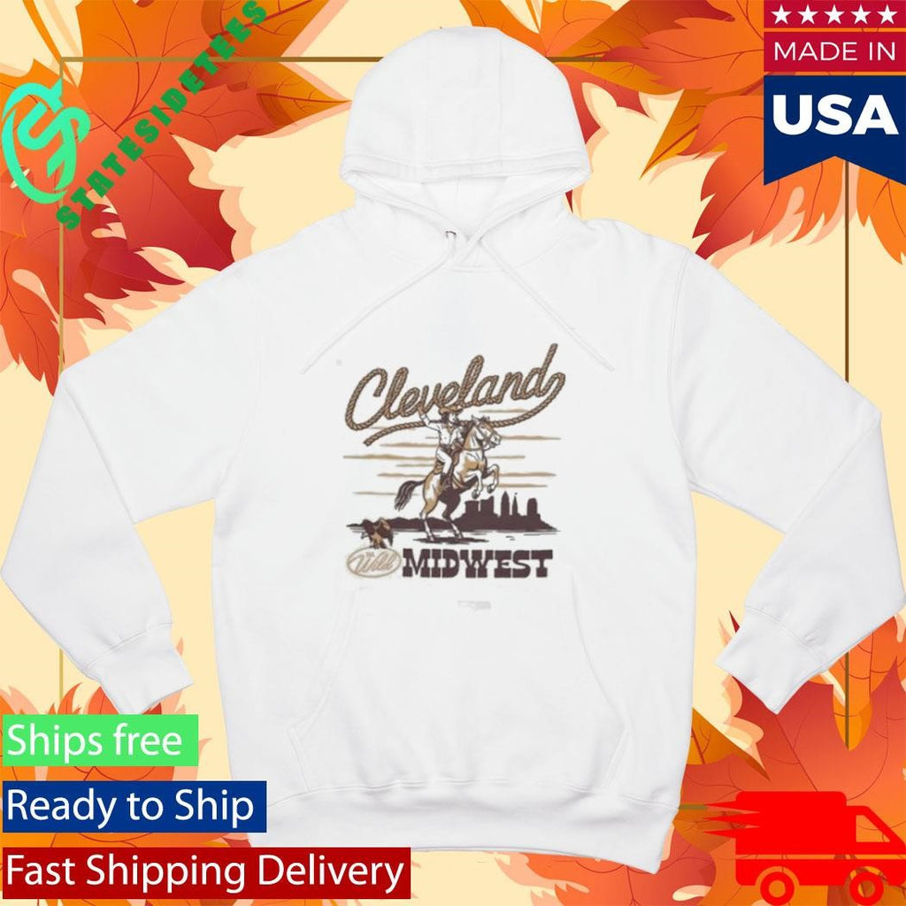 Cleveland Wild Midwest Cowgirl Crew T-Shirt