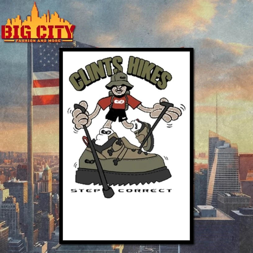 Clints Inc Hikes Step Concert shirt