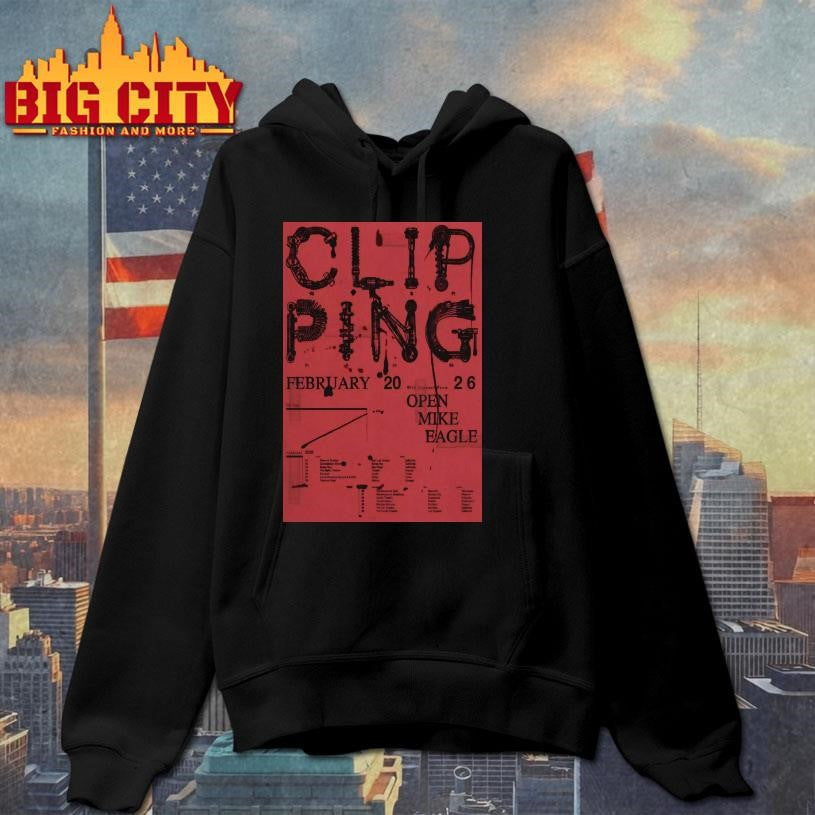 Clipping February 2026 Tour America Poster Shirt