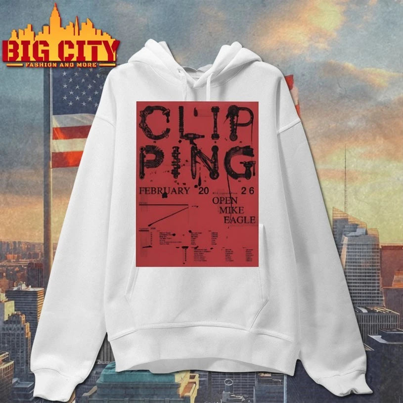 Clipping Open Mike Eagle February 2026 Tour USA shirt