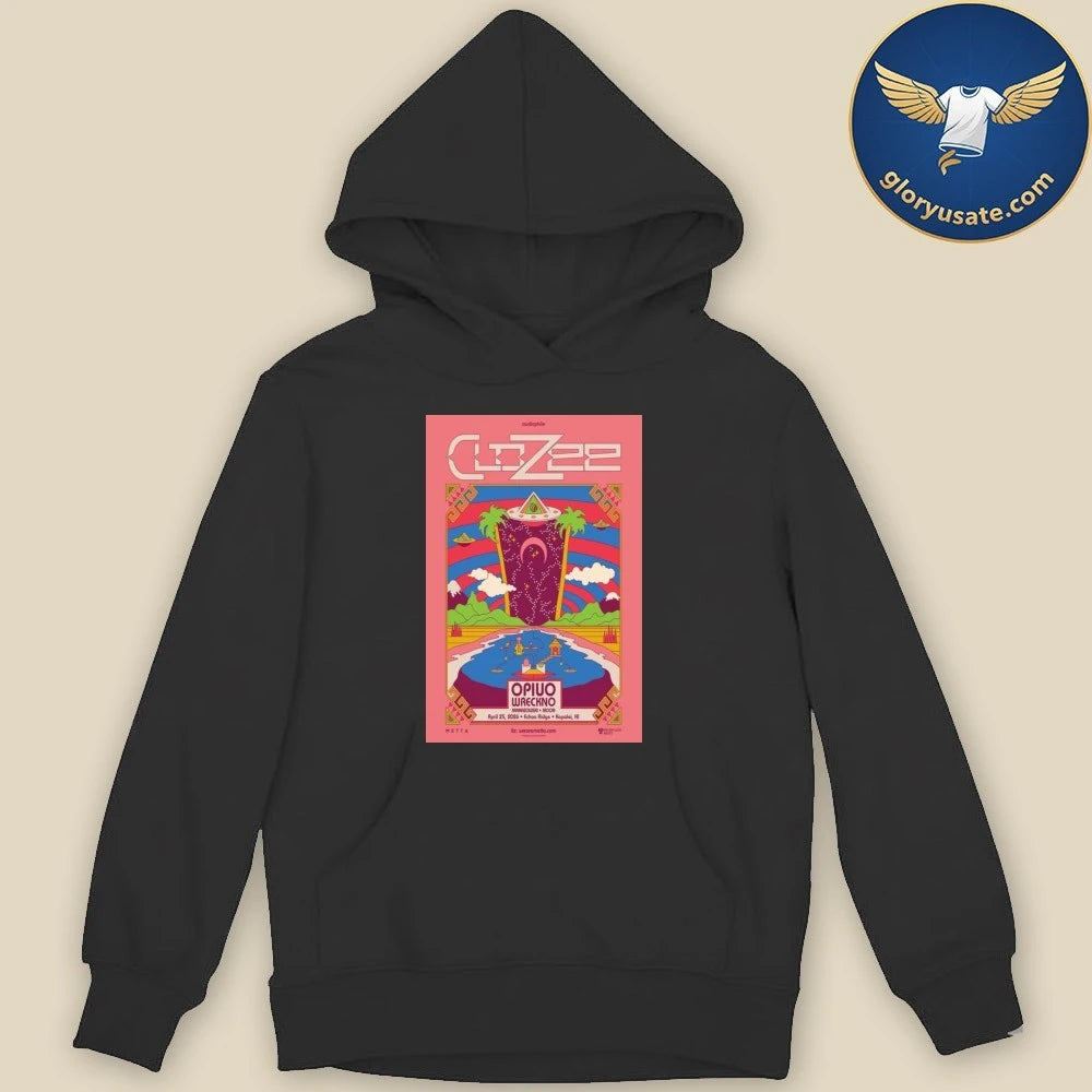 CloZee Apr 25 2026 Echoa Ridge in Kapolei Hawaii Tour Poster Shirt