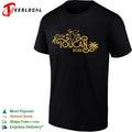 Club toucan 2025 tropical palm tree gold logo shirt