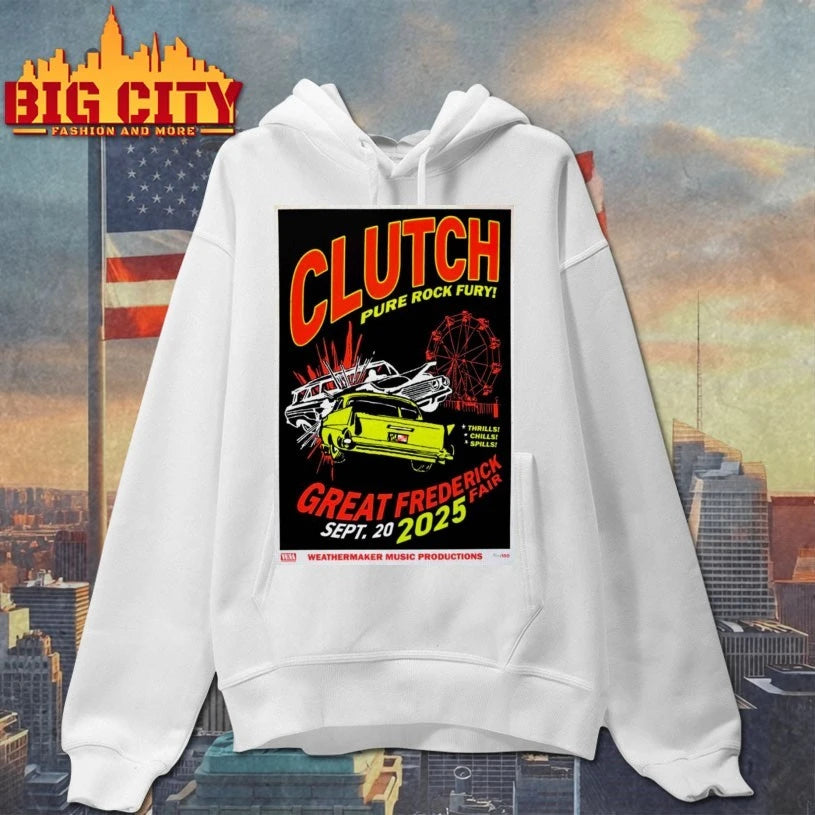 Clutch Great Frederick Fair 2025 Poster shirt