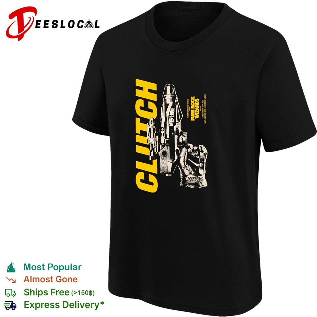 Clutch Pure Rock Wizards tour poster shirt