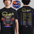 Clutch Suffer No Evil Tour 2026 Merch With Dates Back Two Sided Shirt