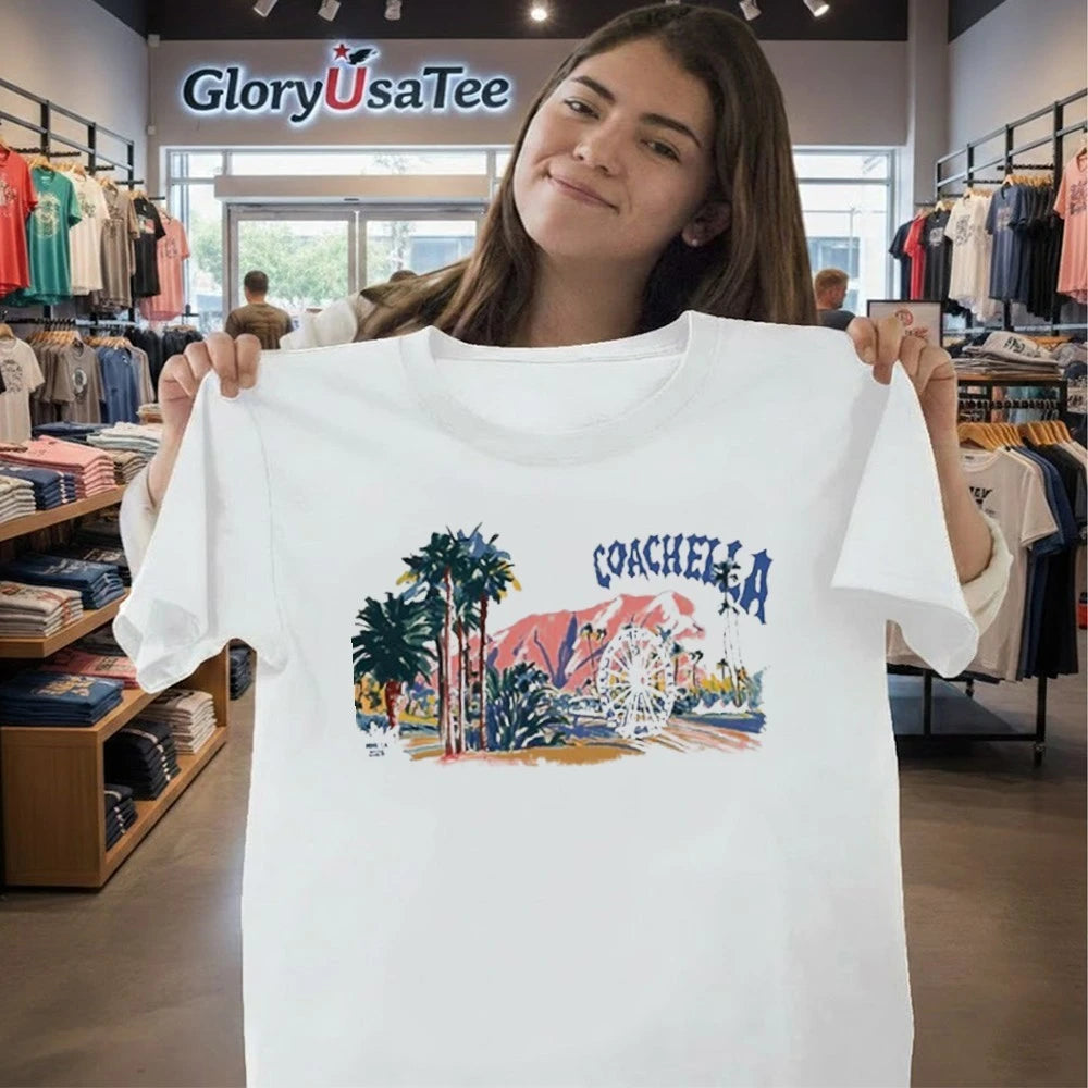 Coachella Pastels 2026 Lineup Shirt