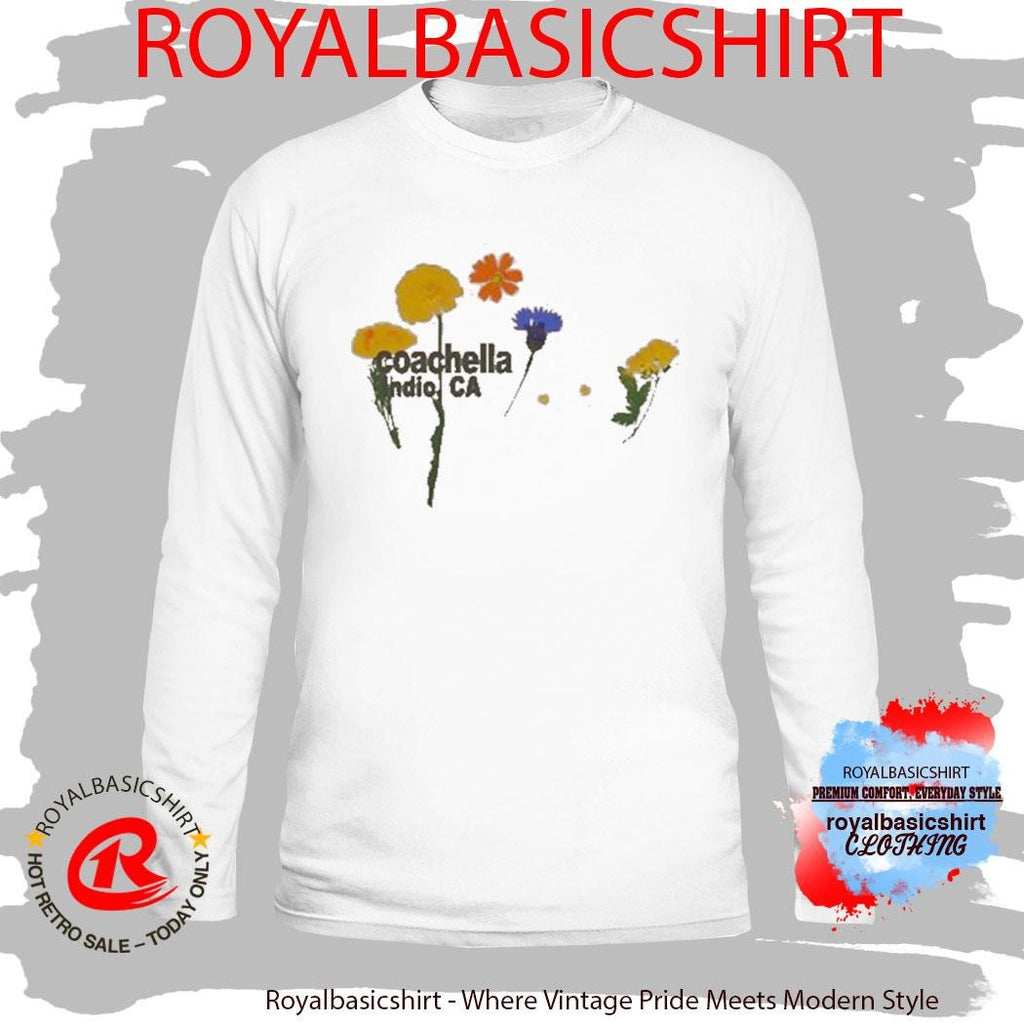 Coachella Pressed Flowers 2026 Shirt