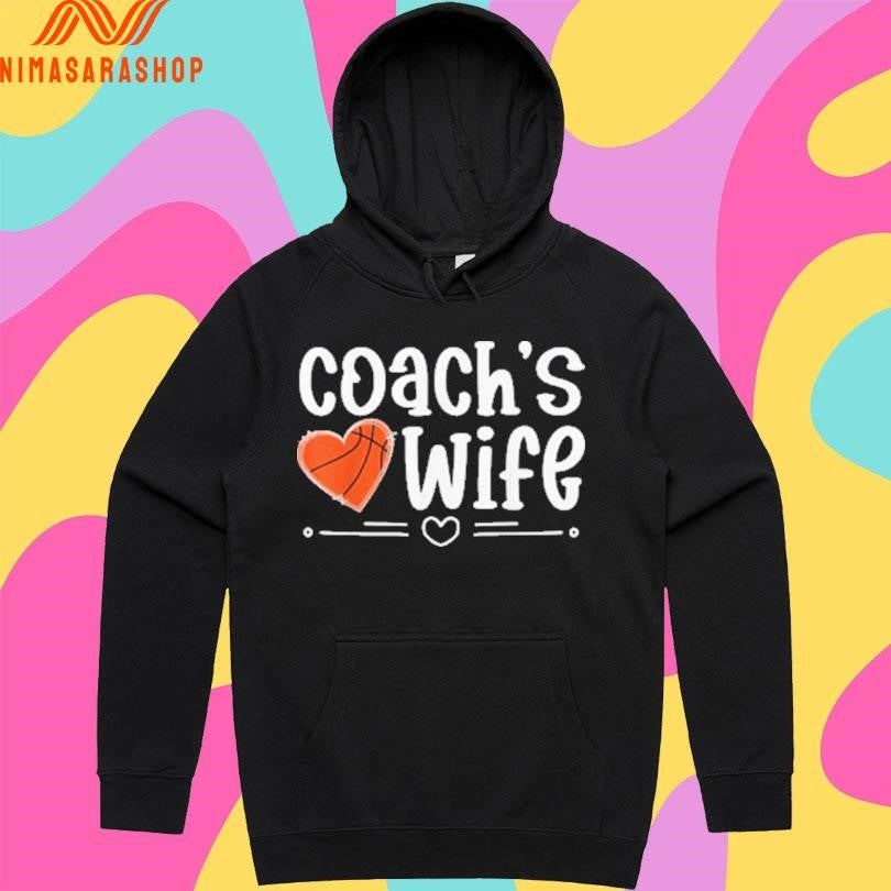 Coaches Wife Heart Basketball 2026 Shirts