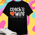 Coaches Wife Heart Basketball 2026 Shirts