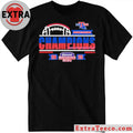 Coastal Carolina Chanticleers 2025 Radiance Technologies Independence Bowl Champions Logo T-Shirt