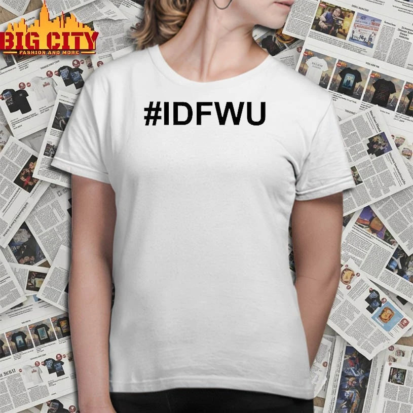 Coco Montrese Wearing #Idfwu shirt