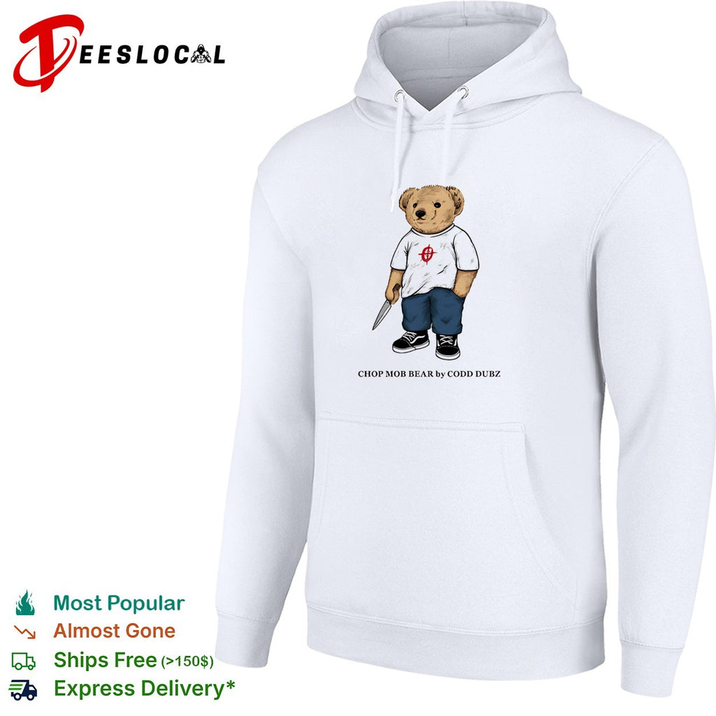 Codd Dubz chop mob bear knife streetwear shirt