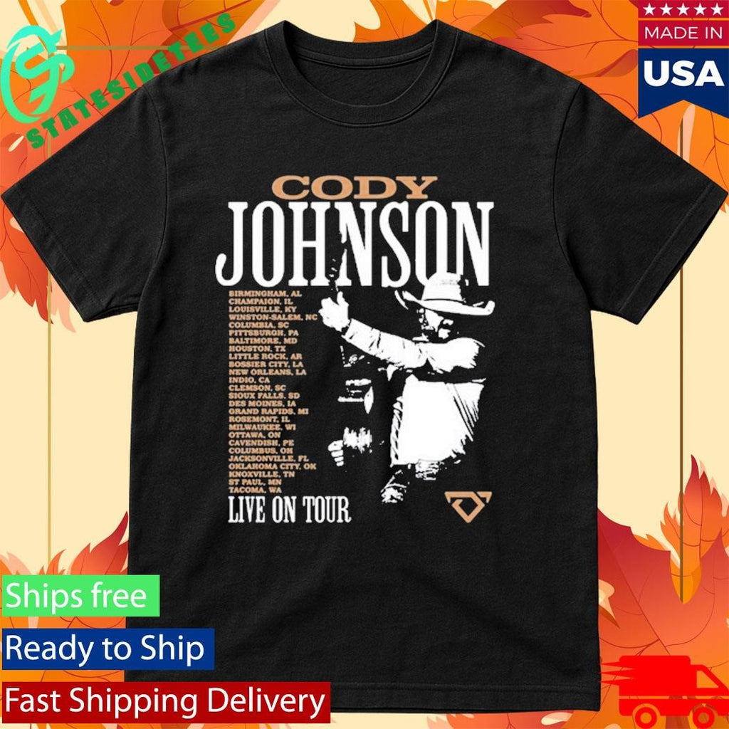 Cody Johnson 2026 Tour Photo Shirt