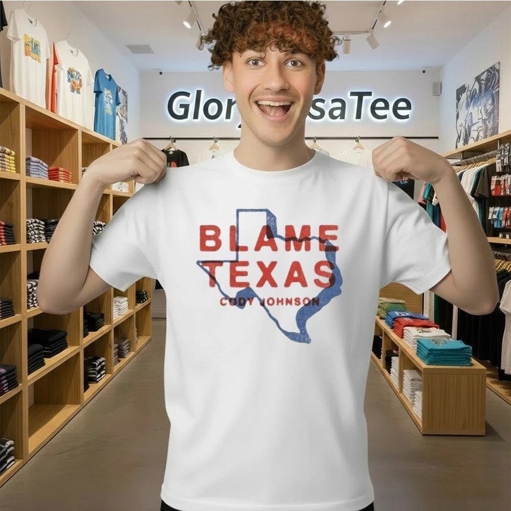 Cody Johnson Blame Texas Event Shirt