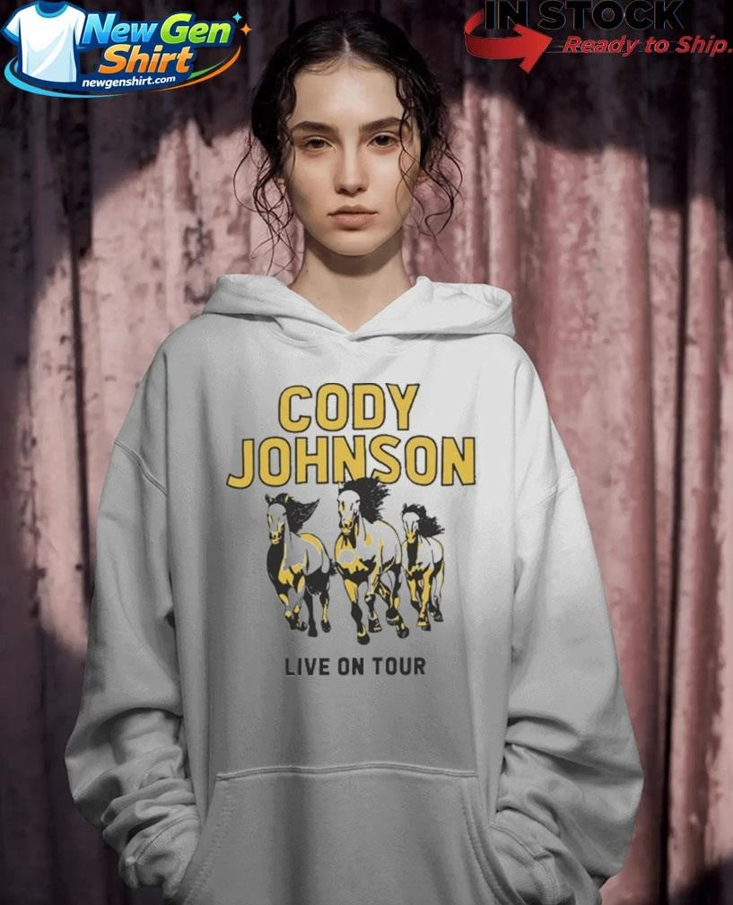 Cody Johnson Horses 2026 Tour Shirt