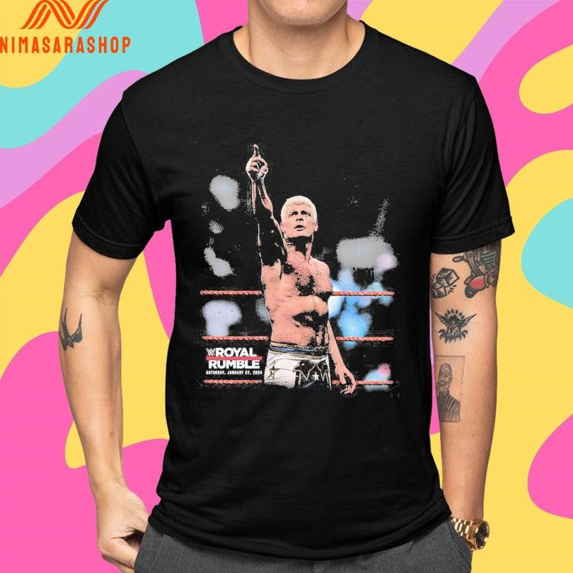 Cody Rhodes Royal Rumble 2024 Shirts