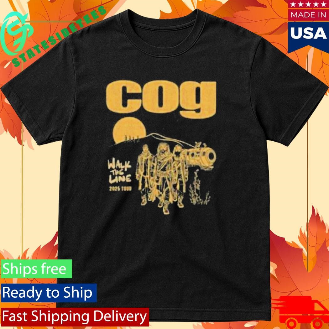 Cog Walk The Line 2025 Tour Shirt