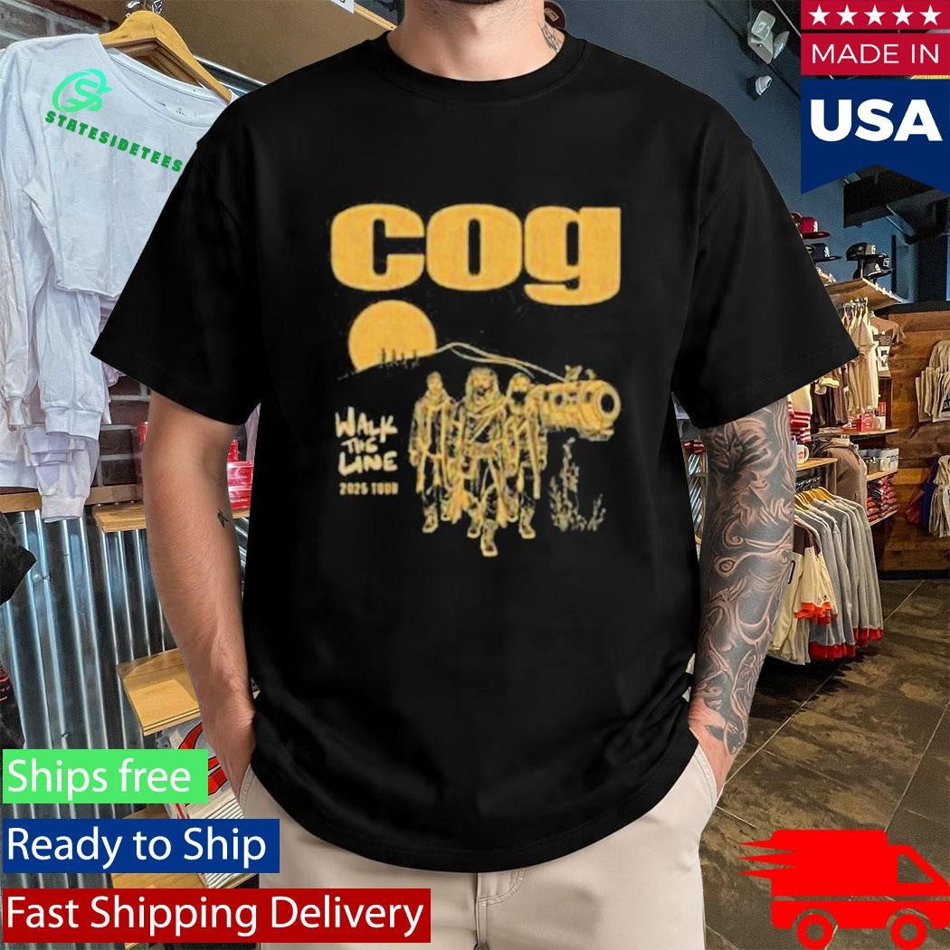 Cog Walk The Line 2025 Tour Shirt