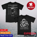 Coheed And Cambria Stone Keywork Fall Tour Two Sided Shirt