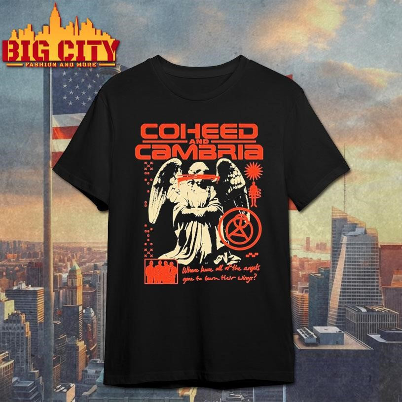 Coheed And Cambria When Have All Of The Angels Gone To Burn Heir Wings Shirt