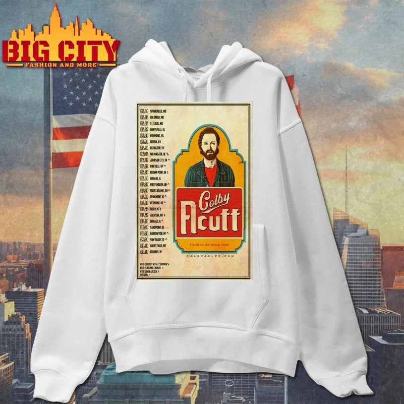 Colby Acuff Tour July &amp; Aug &amp; Sept 2025 Poster Shirt