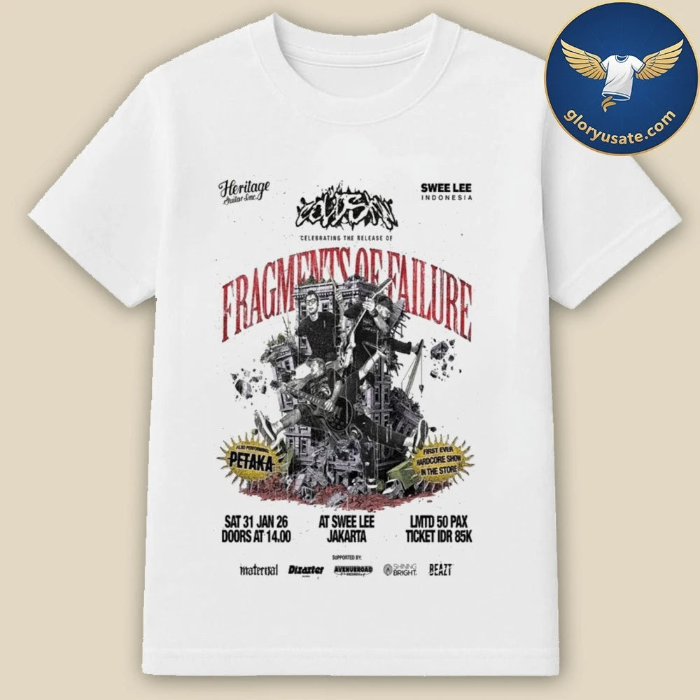 Coldskin January 31 2026 At Swee Lee Jakarta Poster Shirt