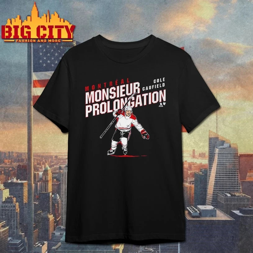 Cole Caufield Monsieur Prolongation shirt