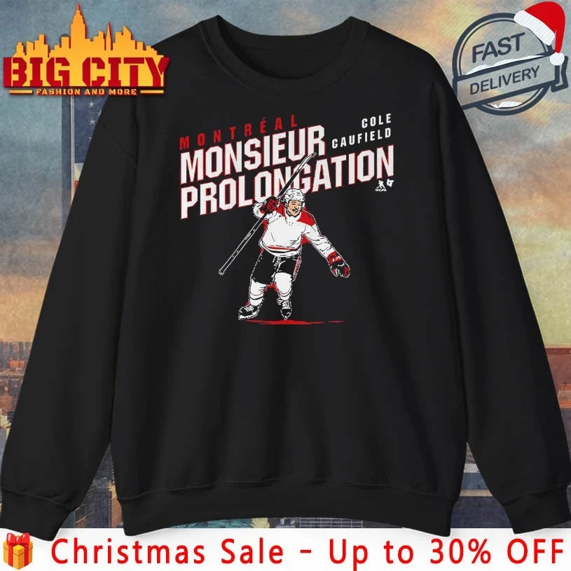 Cole Caufield Monsieur Prolongation shirt