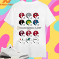 College Football Playoff 2025-2026 Field Toy Team Helmets Shirts