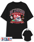 College Football Playoff 2025-2026 Oklahoma Sooners helmet shirt
