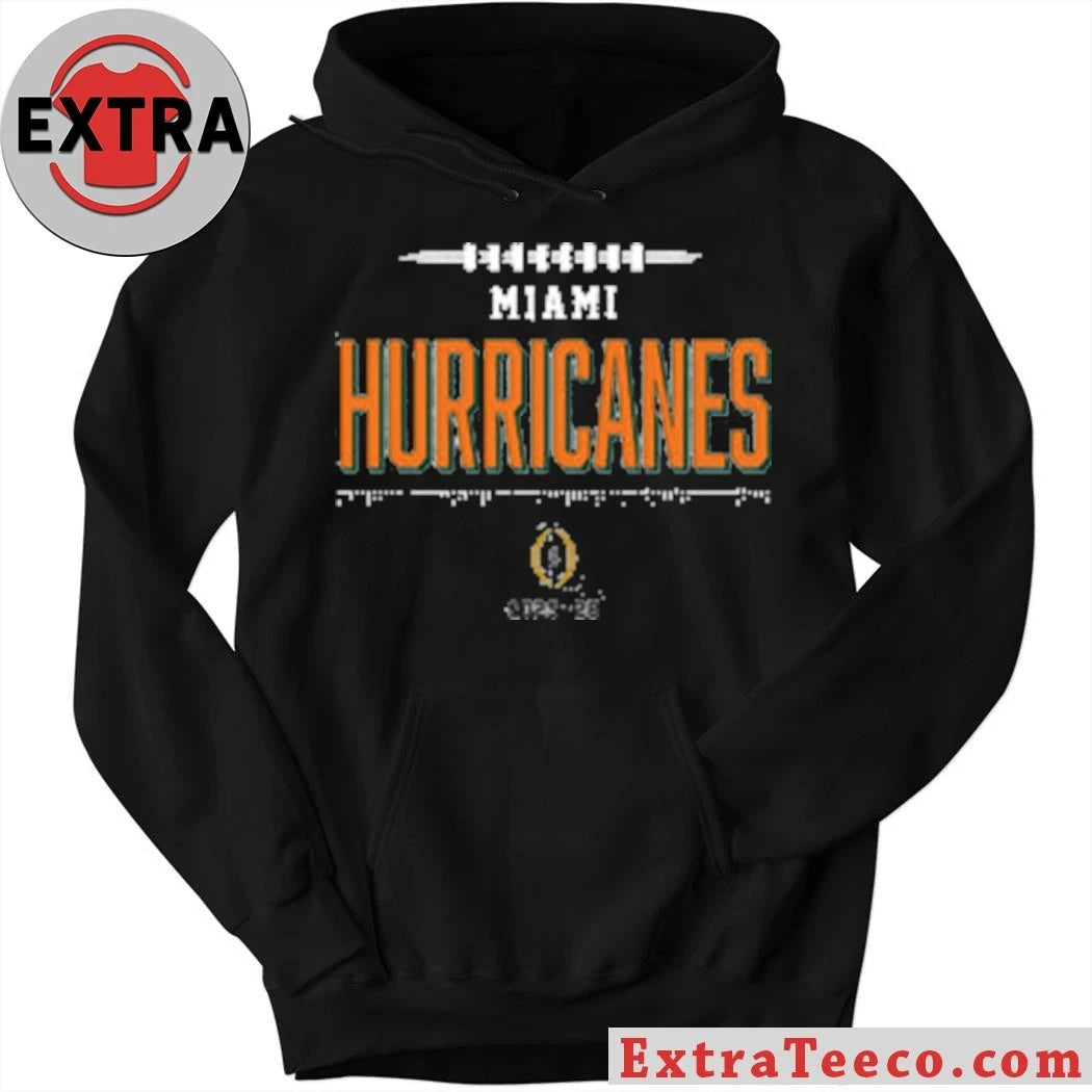 College Football Playoff 2025-26 Miami Playoff Bound Logo Shirt