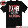 College Football Playoff 2025-26 Texas Tech Playoff Bound Helmet And Logo Shirt