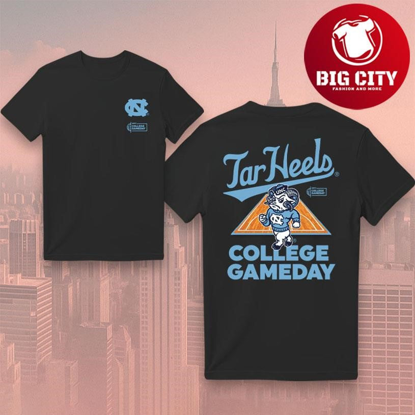 College Gameday UNC Tar Heels Fan Two Sided Shirt